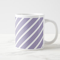 Motif à cinq bandes Ultra violet et blanc
