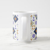 Grande Tasse Motif à thème marin 2 (Dos)