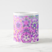 Grande Tasse Motif Abstrait géométrique Pastel Colors (Devant)