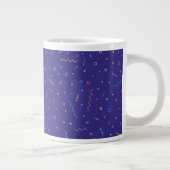 Grande Tasse Motif Abstrait rétro (Droite)