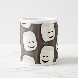 Grande Tasse Motif Amis Marshmallow Heureux