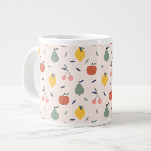 Grande Tasse Motif aux fruits mignons