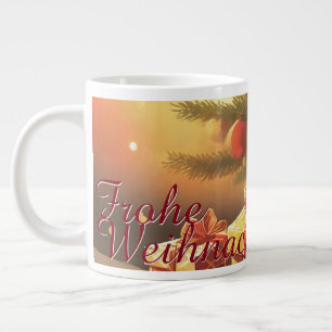 Grande Tasse Motif, avec des cadeaux sous le sapin de Noël 3701