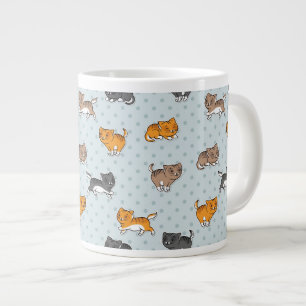 Grande Tasse motif avec des chats drôles