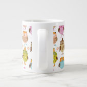 Grande Tasse motif avec des oiseaux (Dos)