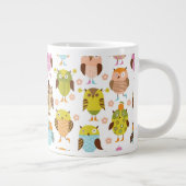Grande Tasse motif avec des oiseaux (Droite)
