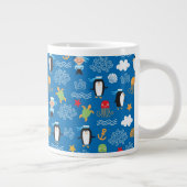 Grande Tasse motif avec le thème de mer (Droite)