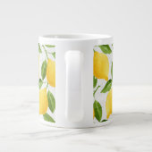 Grande Tasse Motif citrons aquarelle (Dos)