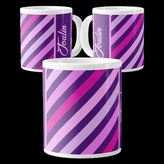 Grande Tasse Motif coloré personnalisé