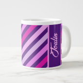 Grande Tasse Motif coloré personnalisé (Devant droit)