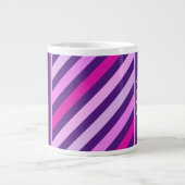 Grande Tasse Motif coloré personnalisé (Devant)