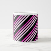 Grande Tasse Motif coloré personnalisé (Devant)