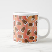 Grande Tasse Motif d'aliments de préparation rapide (Droite)