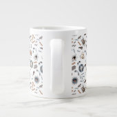 Grande Tasse Motif de bactéries et de virus (Dos)