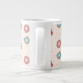 Grande Tasse Motif de beignets sucrés (Dos)