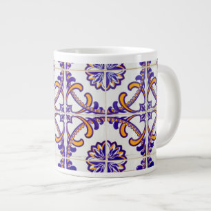 Grande Tasse Motif de carreaux de près, Portugal