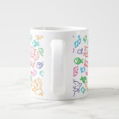 Grande Tasse motif de chat (Dos)