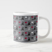 Grande Tasse motif de chaton et de souris (Droite)