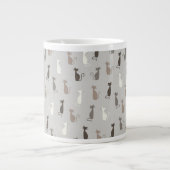 Grande Tasse Motif de chats (Devant)