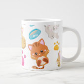 Grande Tasse Motif De Chats, Chats Mignons, Kitty, Chatons, Paw (Droite)