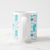Grande Tasse Motif de chats mignons (Dos)