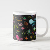 Grande Tasse Motif de créatures de mer (Droite)