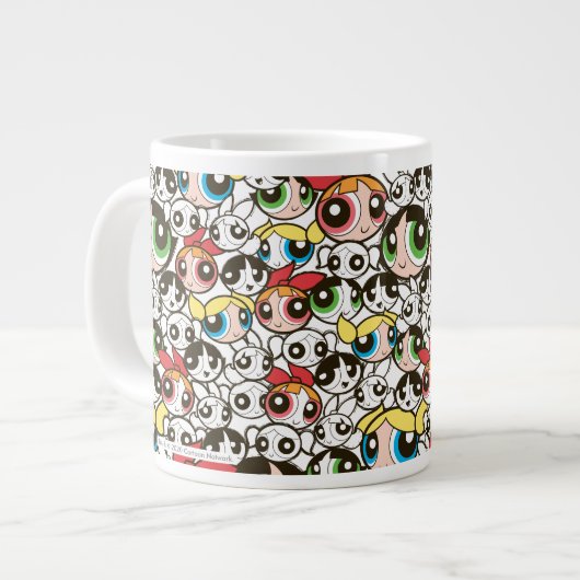 Grande Tasse Motif de face pour les filles Powerpuff (Devant gauche)