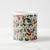 Grande Tasse Motif de face pour les filles Powerpuff (Devant)
