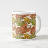 Grande Tasse Motif de fleurs du jardin (Devant droit)
