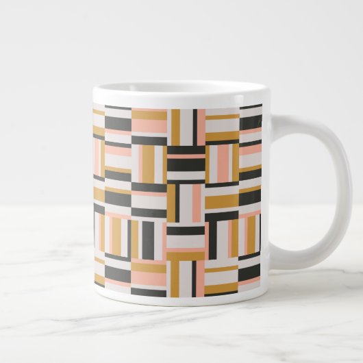 Grande Tasse Motif de forme géométrique (Droite)