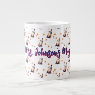 Grande Tasse Motif de fusée