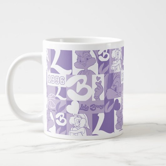 Grande Tasse Motif de grille Lola '96 (Gauche)