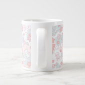 Grande Tasse motif de kawaii avec le griffonnage (Dos)