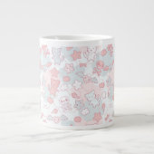 Grande Tasse motif de kawaii avec le griffonnage (Devant)