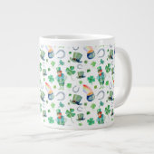 Grande Tasse Motif de la fête de la Saint-Patrick (Devant droit)