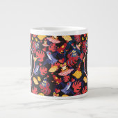 Grande Tasse Motif De La Grenouille Amoureuse| Monogramme (Devant)