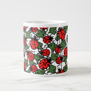 Grande Tasse Motif de Ladybug Art nouveau