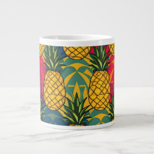 Grande Tasse Motif de l'ananas