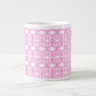 Grande Tasse Motif de livre de fin
