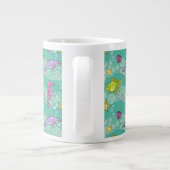 Grande Tasse Motif de mer d'été (Dos)