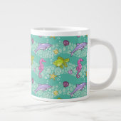 Grande Tasse Motif de mer d'été (Droite)