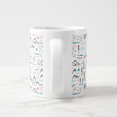 Grande Tasse Motif de montagne (Dos)
