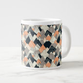 Grande Tasse Motif de montagne de style scandinave (Devant droit)