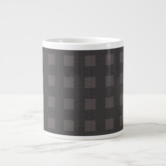 Grande Tasse Motif de notes connecté 01 (Devant)