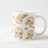 Grande Tasse Motif De Parfums, Mignons Parfums, Coeurs (Droite)