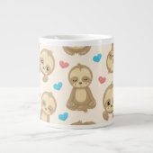 Grande Tasse Motif De Parfums, Mignons Parfums, Coeurs, Votre N (Devant)