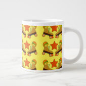 Grande Tasse Motif de patinage super Retro (Droite)