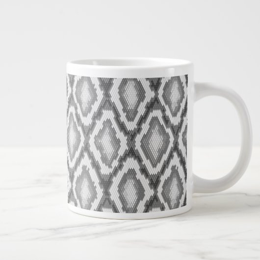Grande Tasse Motif de peau de serpent de python (Droite)