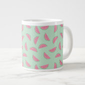 Grande Tasse Motif de peinture à fruits tropicaux (Devant droit)