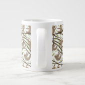 Grande Tasse Motif de Sloth souriant (Dos)
